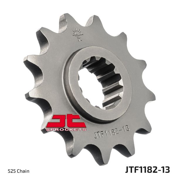 Ritzel JT Sprockets 525 13Z feinverzahnt Innendurchmesser 22mm / 25mm für Triumph Daytona Speed Four TT 600 / 650 ccm Bj. 2000 - 2005