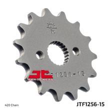 Piñón dentado fino JT Sprockets 420 15T, diámetro interior 15,5 mm/17 mm para Honda CR R CRF F 50 - 85 ccm