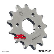Piñón de dientes gruesos JT Sprockets 520 13Z, diámetro interior 22 mm/25 mm para E-ton VXL Vector ST, TGB Blade SYM Quad Lander Bombardier - Can-am