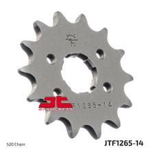 Piñón de dientes gruesos JT Sprockets 520 14T, diámetro interior 22 mm/25 mm para E-ton VXL Vector ST, TGB Blade SYM Quad Lander Bombardier - Can-am