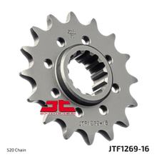 JT Sprockets Racing 520 16Z fijn getand binnendiameter 26 mm/30 mm voor Honda CBR RR Fireblade SP CB R RA 600 - 1000 ccm bouwjaar 1992 - 2021
