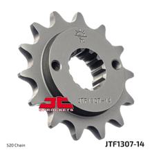 JT Sprockets 520 14Z fijn getand binnendiameter 22mm/25mm voor Kawasaki ZX-6R, Honda XR R 600 - 650 ccm bouwjaar 1998 - 2007
