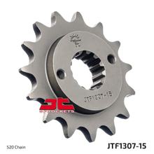 JT Sprockets 520 15Z fijngetand tandwiel binnendiameter 22mm/25mm voor Kawasaki ZX-6R, Honda XR R 600 - 650 ccm bouwjaar 1998 - 2007
