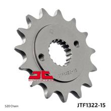 Vodící kolo JT Sprockets 520 15Z jemnozubé vnitřní průměr 21mm / 23mm pro SWM Six Days Silver Vase i, Mash Familiy Side Cafe Racer Honda XR R Outlaw