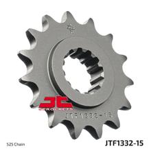 Ritzel JT Sprockets 525 15Z feinverzahnt Innendurchmesser 26mm / 30mm für Honda CB F2 Seven Fifty R RA VFR F ABS Crossrunner X 750 - 1000 ccm Bj. 1991 - 2021