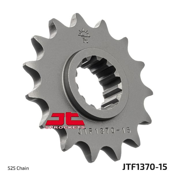 Ritzel JT Sprockets 525 15Z feinverzahnt Innendurchmesser 26mm / 30mm für Honda CBF N S ABS CBR RR Fireblade CRF Africa Twin CB R RA F 600 - 1110 ccm Bj. 1996 - 2022