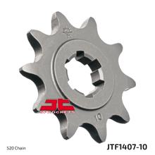JT Sprockets 520 10Z grof getand binnendiameter 16mm/20mm voor Suzuki LT Quadsport, Kawasaki KFX 80 cc