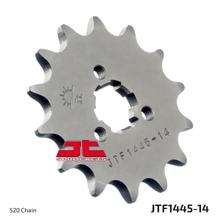 Ozubené kolo JT Sprockets 520 14Z s hrubým zubením vnitřní průměr 18mm / 22mm pro Kawasaki KX 125 ccm r. v. 1994 - 2008