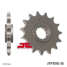JT Sprockets 525 15Z fijngetand tandwiel binnendiameter 21,6 mm/25 mm voor Kawasaki ZX-6R 600 cc bouwjaar 1995 - 1997