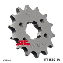 Ritzel JT Sprockets 428 14Z grobverzahnt Innendurchmesser 18mm / 22mm für Yamaha TW YS Trailway 125 / 200 ccm Bj. 1987 - 2021