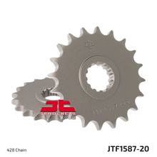 Pastorek JT Sprockets 428 20Z jemnýzubový vnitřní průměr 21,6mm / 25mm pro Yamaha SR FZR RR 400 / 500 ccm r. v. 1990 - 2016