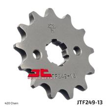 Pignone JT 420 13Z a denti grossi diametro interno 14 mm/17 mm per Honda ANF Innova Wave i Super Cub, Kawasaki AR A CRF F AE 50 - 125 ccm
