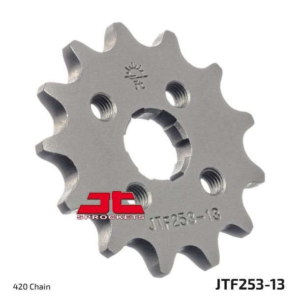 Pignon JT 420 13Z à dents grossières, diamètre intérieur 15 mm/17 mm pour AJS Regal Raptor DD, Honda MB MT MTX NSR MBX MSX Monkey CY 50 - 125 ccm