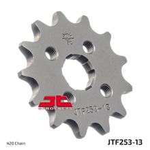 JT Sprockets 420 13Z grof getand binnendiameter 15 mm/17 mm voor AJS Regal Raptor DD, Honda MB MT MTX NSR MBX MSX Monkey CY 50 - 125 cc