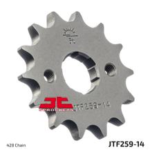 Piñón JT 428 14T con dientes gruesos, diámetro interior 18 mm/20 mm para REX Rex, Explorer Race GT Rexy Kymco CK1 Daelim VC Advance VT VS Rieju Marathon