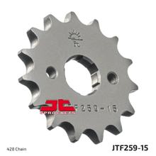 Ritzel JT Sprockets 428 15Z grobverzahnt Innendurchmesser 18mm / 20mm für REX Rex, Explorer Race GT Rexy Kymco CK1 Daelim VC Advance VT VS Rieju Marathon