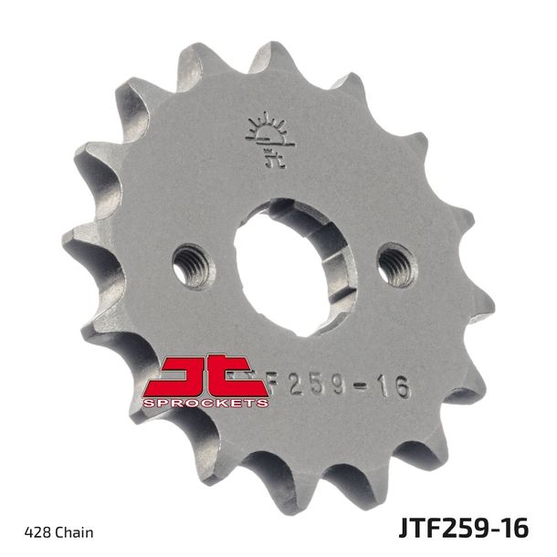 Ritzel JT Sprockets 428 16Z grobverzahnt Innendurchmesser 18mm / 20mm für REX Rex, Explorer Race GT Rexy Kymco CK1 Daelim VC Advance VT VS Rieju Marathon