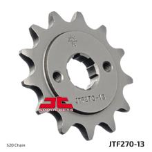 Ozubené kolo JT Sprockets 520 13Z hrubozubé vnitřní průměr 18mm / 20mm pro SMC Black Hawk, Derbi DXR Honda CB Two-Fifty REX Quad Cheetah Stinger Titan