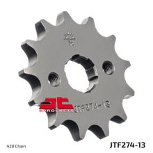 JT Sprockets 428 13Z grof getand binnendiameter 15mm/17mm voor Honda MTX MSX CRF F 80 - 125 cc bouwjaar 1985 - 2020