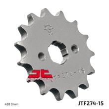 JT Sprockets 428 15Z grof getand binnendiameter 15mm/17mm voor Honda MTX MSX CRF F 80 - 125 cc bouwjaar 1985 - 2020
