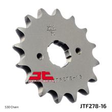 JT Sprockets 530 16T coarse-toothed sprocket inner diameter 22 mm/25 mm for Honda CJ T CB Four N K G 250 - 500 ccm Year 1971 - 1980