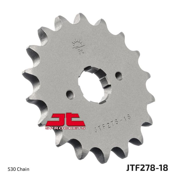 Pignon JT 530 18Z à dents grossières, diamètre intérieur 22 mm/25 mm pour Honda CJ T CB Four N K G 250 - 500 ccm Année 1971 - 1980