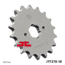 JT sprocket 530 18Z coarse-toothed inner diameter 22 mm/25 mm for Honda CJ T CB Four N K G 250 - 500 ccm Year 1971 - 1980