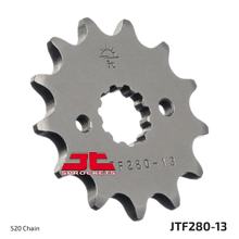 JT Sprockets 520 13T fine toothed sprocket inner diameter 18.5mm/22mm for Honda NX Dominator 250 ccm Year 1988 - 1995