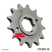 Pignone a denti grossi JT 520 13Z, diametro interno 22 mm/25 mm per Honda XR R XL LMH RD LC S 250 - 600 ccm Anno 1978 - 1990