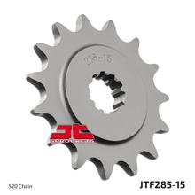 JT Sprockets 520 15T fine toothed sprocket inner diameter 18.4 mm/21.6 mm for Honda CR R 250 / 500 ccm Year 1986 - 1987