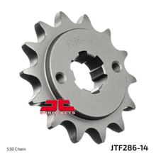 JT Sprockets 530 14T coarse-toothed sprocket inner diameter 21 mm/25 mm for Honda VF F F2 500 ccm Year 1984 - 1987