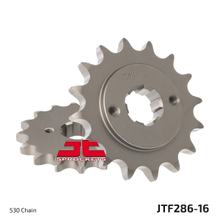 JT Sprockets 530 16T coarse-toothed sprocket inner diameter 21 mm/25 mm for Honda VF F F2 500 ccm Year 1984 - 1987