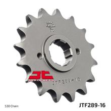 Pignone a denti grossi JT 530 16T, diametro interno 22 mm/25 mm per Honda FT CB N 450 / 500 ccm Anno 1982 - 1985