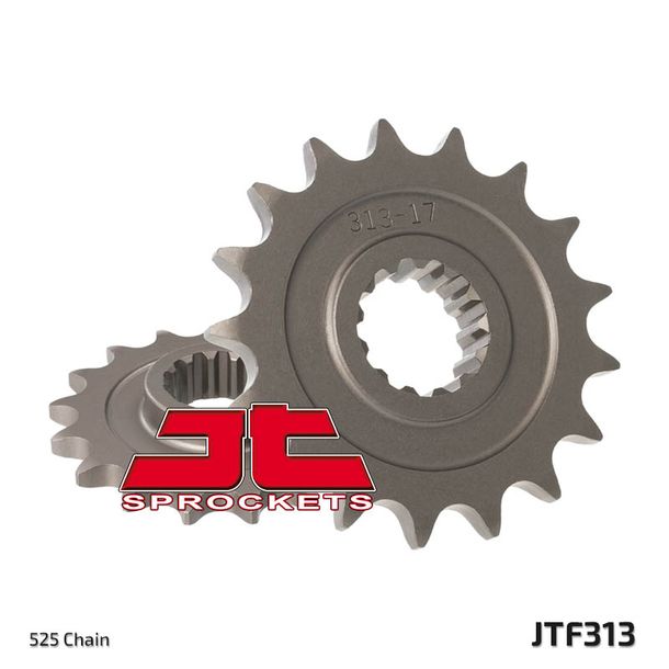 Piñón JT Sprockets 525 17T para Honda VFR R 750 ccm Año 1988 - 1993