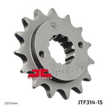 Ritzel JT Sprockets 525 15Z feinverzahnt Innendurchmesser 24mm / 28,7mm für Honda XRV Africa Twin 750 ccm Bj. 1990 - 2003