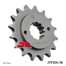 JT Sprockets 525 16T, pignone a denti fini, diametro interno 24 mm/28,7 mm per Honda XRV Africa Twin 750 ccm Anno 1990 - 2003