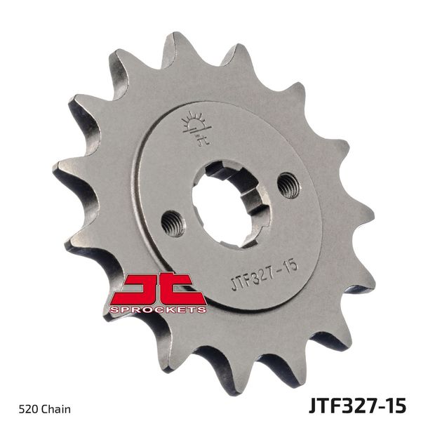 Ritzel JT Sprockets 520 15Z grobverzahnt Innendurchmesser 17,5mm / 20mm für Honda XL V Varadero VT C Shadow 50 - 250 ccm