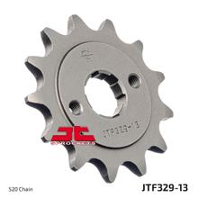 JT Sprockets 520 13Z grofgetand tandwiel binnendiameter 18mm/20mm voor Honda CA Rebel TLR MTX RW 125/200 cc bouwjaar 1983 - 2000