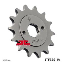 JT Sprockets 520 14T, pignone a denti grossi, diametro interno 18 mm/20 mm per Honda CA Rebel TLR MTX RW 125 / 200 ccm Anno 1983 - 2000
