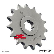 Pinhão JT Sprockets 630 15D dentes grossos diâmetro interno 21mm / 25mm para Honda CB F1 A Four 750 ccm ano 1977 - 1978