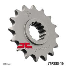 JT Sprockets 530 16Z fijngetand tandwiel binnendiameter 26mm/30mm voor Honda CBF FA F A CBR RR Fireblade SP 750 - 1000 cc bouwjaar 1988 - 2016