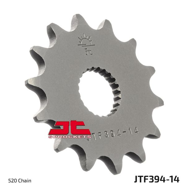 Ritzel JT Sprockets 520 14Z feinverzahnt Innendurchmesser 22mm / 24mm für Aprilia RS Extrema Replica SX AF 1 Classic MX 125 / 450 ccm