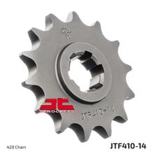 Pinhão JT Sprockets 428 14 dentes com dentes grosseiros Diâmetro interno 16mm / 20mm para Hyosung GT R Pro Comet, Kreidler Street DD GV Aguila Classic Naked GA F 4V