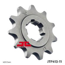 Pinhão JT Sprockets 420 11D dentes grossos diâmetro interno 16mm / 20mm para Suzuki TS X RM 50 / 80 ccm