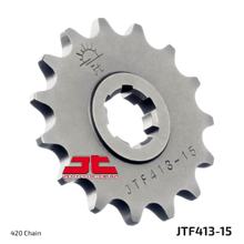 JT Sprockets 420 15Z grof getand binnendiameter 16 mm/20 mm voor Suzuki TS X RM 50/80 ccm