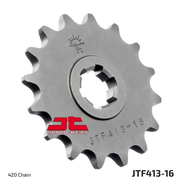 JT sprocket 420 16Z coarse-toothed inner diameter 16mm/20mm for Suzuki TS X RM 50 / 80 ccm
