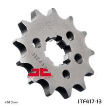 Pastorek JT Sprockets 428 13Z hrubozubý vnitřní průměr 16mm / 20mm pro Kawasaki KMX BN A Eliminator KM 80 - 125 ccm r. v. 1975 - 2007