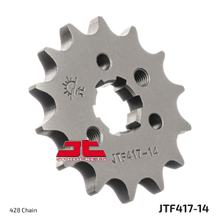 Ritzel JT Sprockets 428 14Z grobverzahnt Innendurchmesser 16mm / 20mm für Kawasaki KMX BN A Eliminator 125 ccm Bj. 1991 - 2007