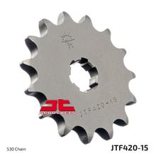 JT Sprockets 530 15Z grof getand binnendiameter 18mm/22mm voor Suzuki GT 500 cc bouwjaar 1976 - 1979