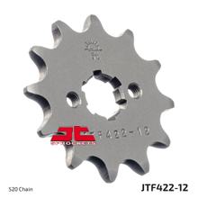 Ritzel JT Sprockets 520 12Z grobverzahnt Innendurchmesser 16mm / 20mm für Kawasaki KX, Suzuki GT E X5 Yamaha YZ BW Big Wheel 125 - 200 ccm Bj. 1973 - 1993